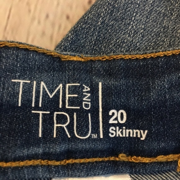 Time and Tru stone skinny jeans - Size 20 - Picture 7 of 8